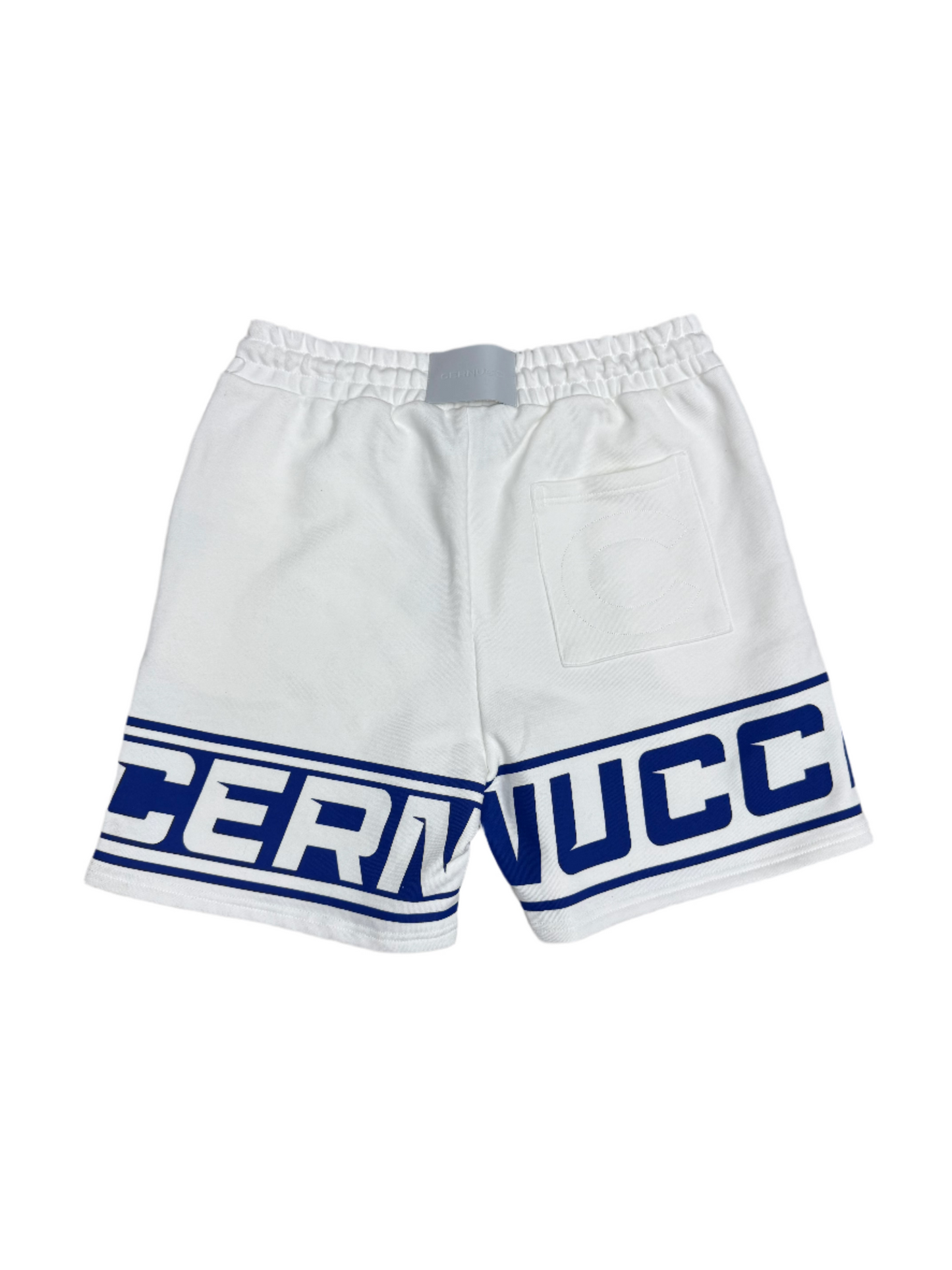 Cernucci Moto Jersey Shorts Off White