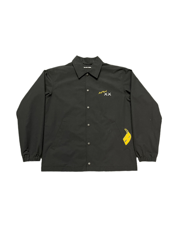 KAWS x Uniqlo Warhol Coach Jacket Black