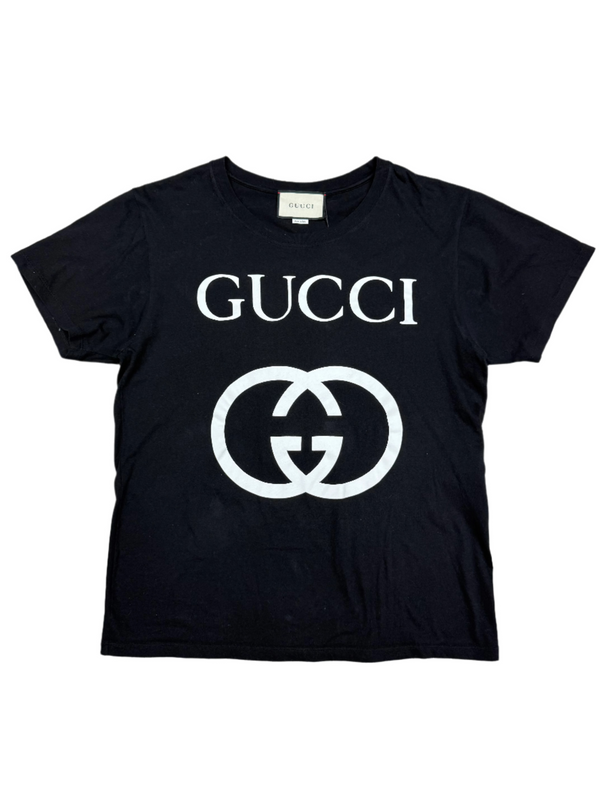 Gucci GG Interlocking G T-Shirt Black