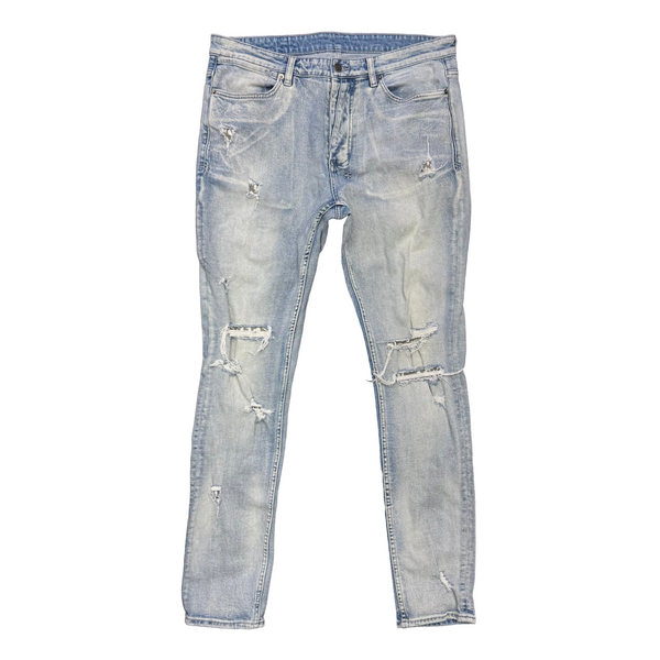 Ksubi Van Winkle Punk Denim Jeans Blue