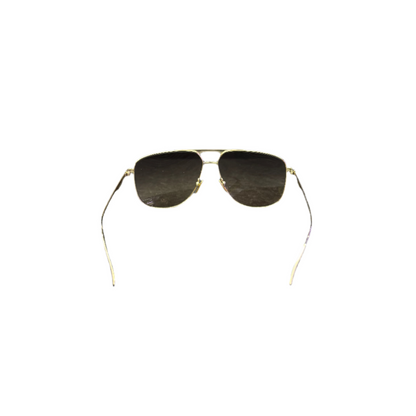 Gucci GG0336S Aviator Sunglasses Gold Brown