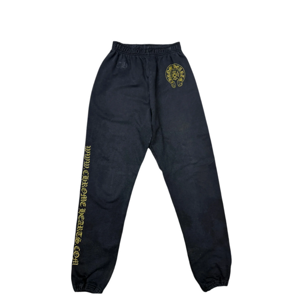 Chrome Hearts Black / Yellow Joggers