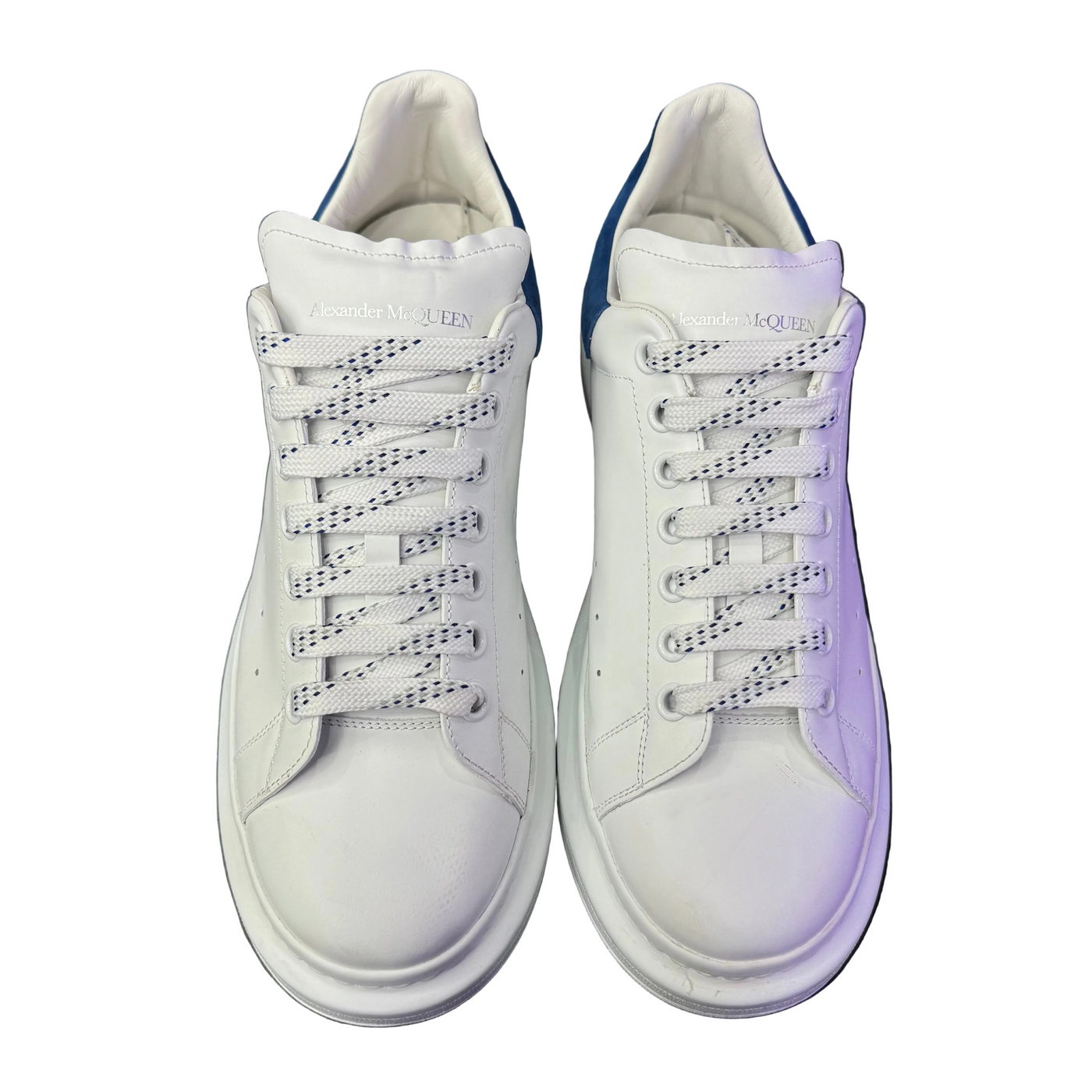 Alexander McQueen Oversized Sneakers Paris Blue
