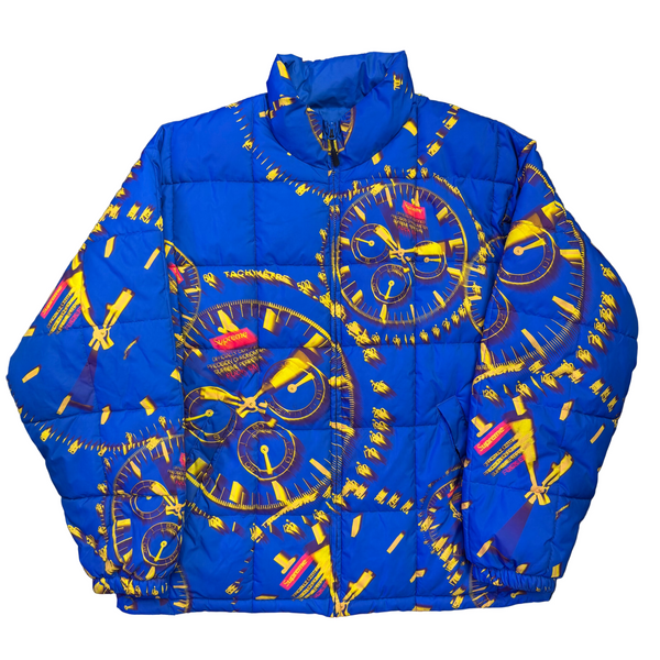 Supreme Watches Reversible Puffy Jacket Royal