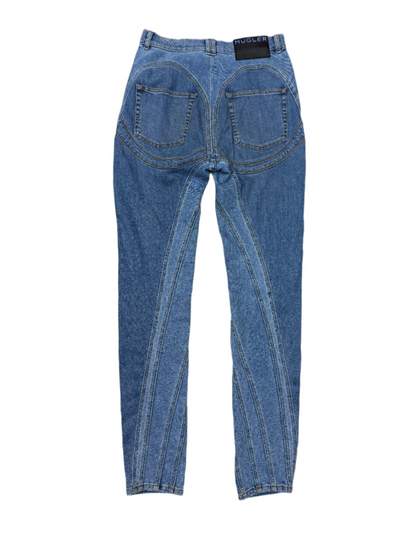 Mugler Blue Jeans