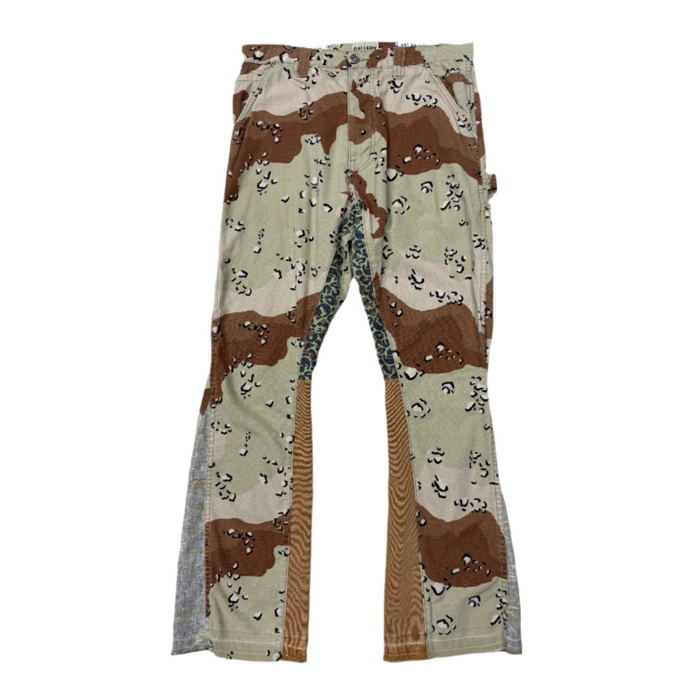 Gallery Dept. La Flare Camo Jeans Chocolate Chip
