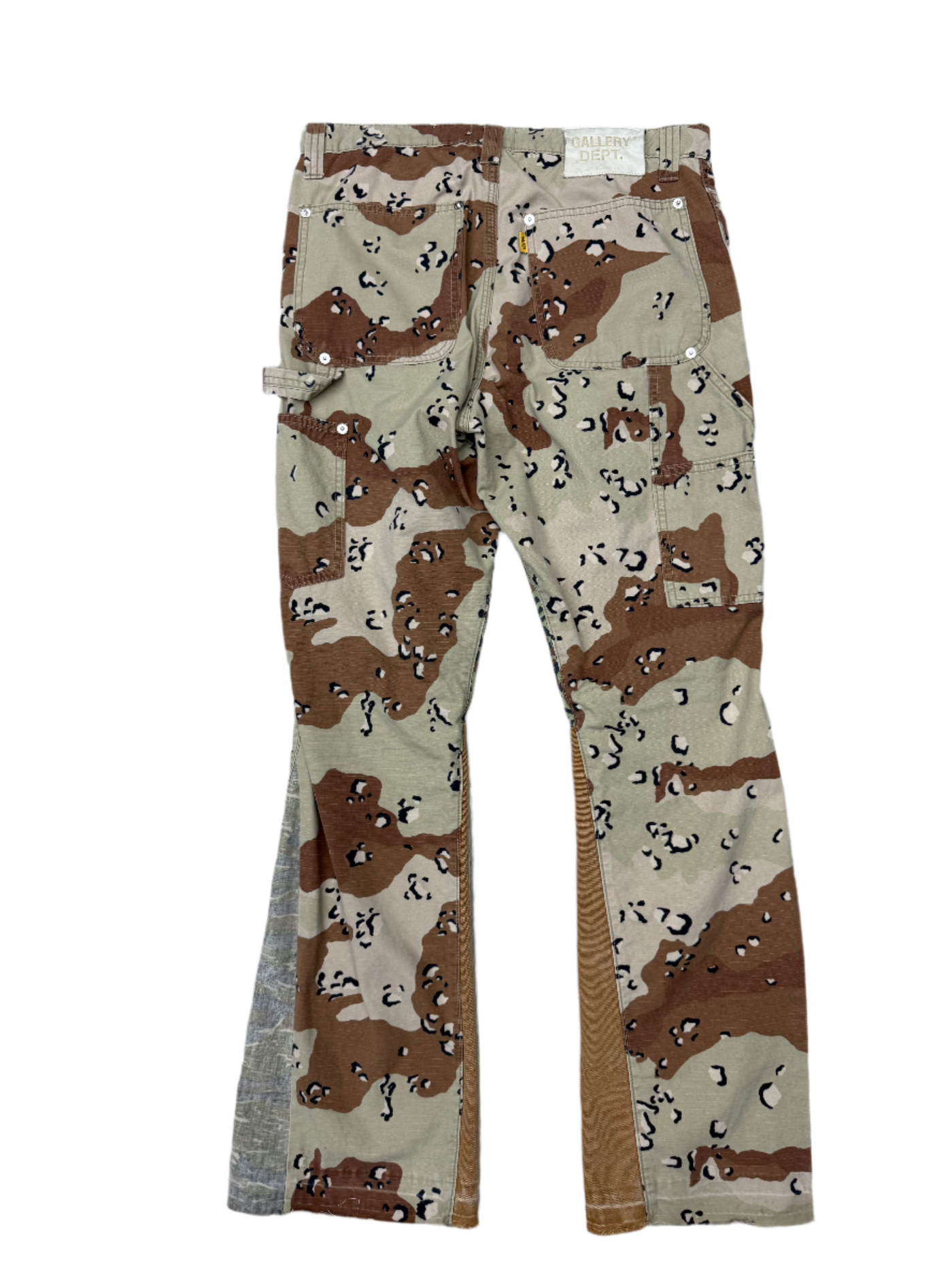 Gallery Dept. La Flare Camo Jeans Chocolate Chip