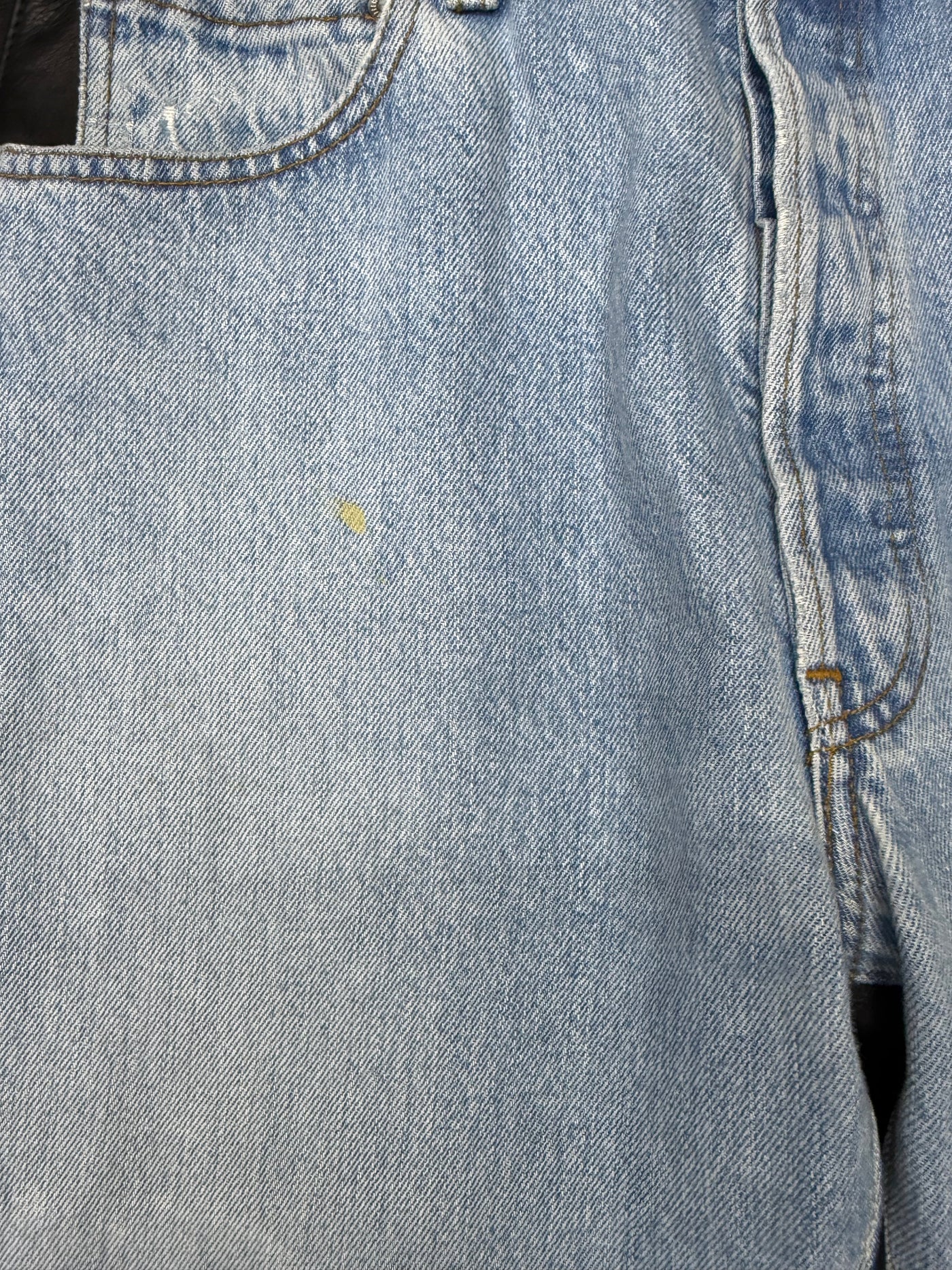 Gallery Dept. G Patch La Flare Leather and Denim Jeans