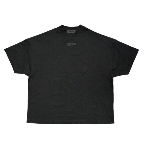 Essentials Fear Of God Crewneck Tee Jet Black