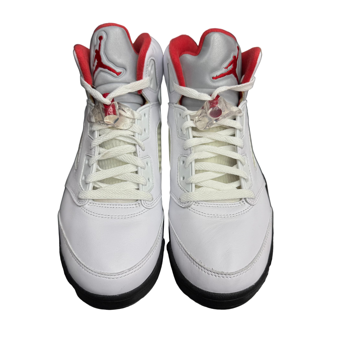 Nike Air Jordan 5 Retro Fire Red Silver Tongue