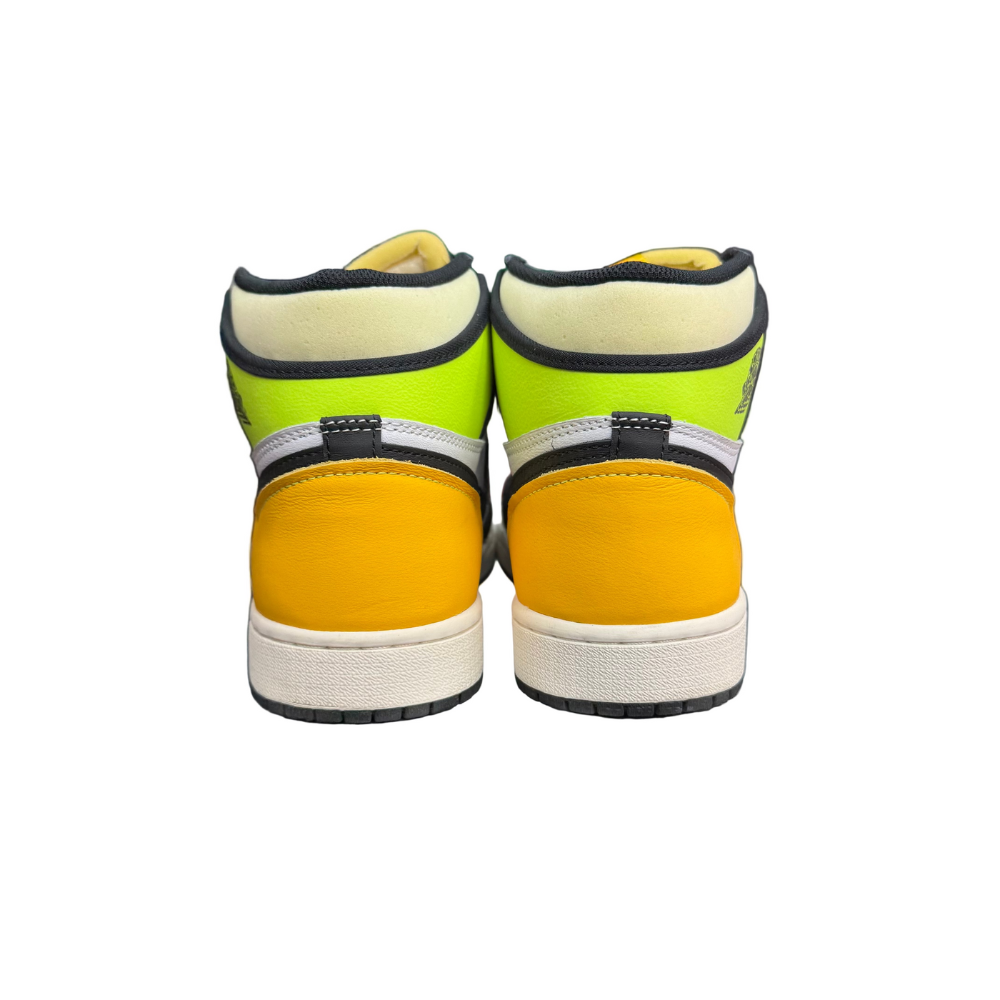 Nike Air Jordan 1 Retro High White Black Volt University Gold