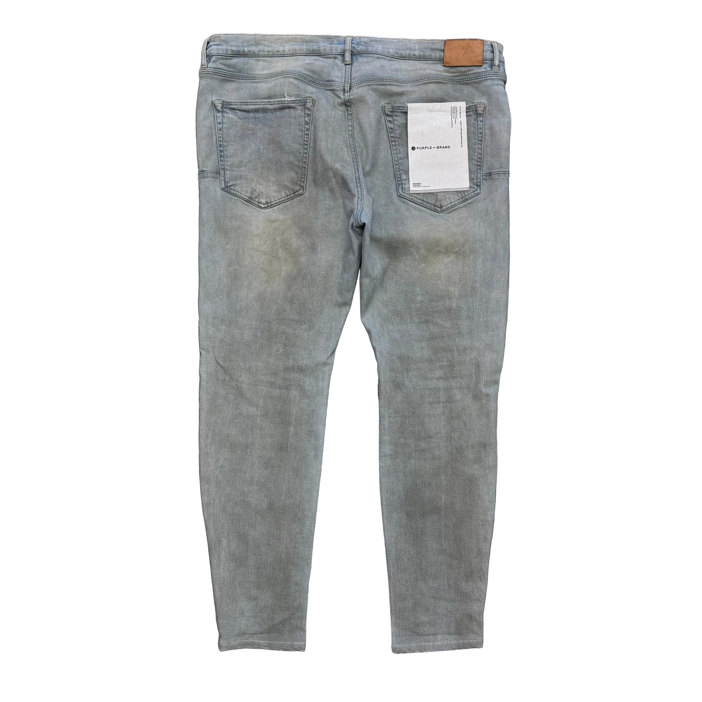 Purple Brand P001 Dirty Wax Jeans Light Blue (Tailored)
