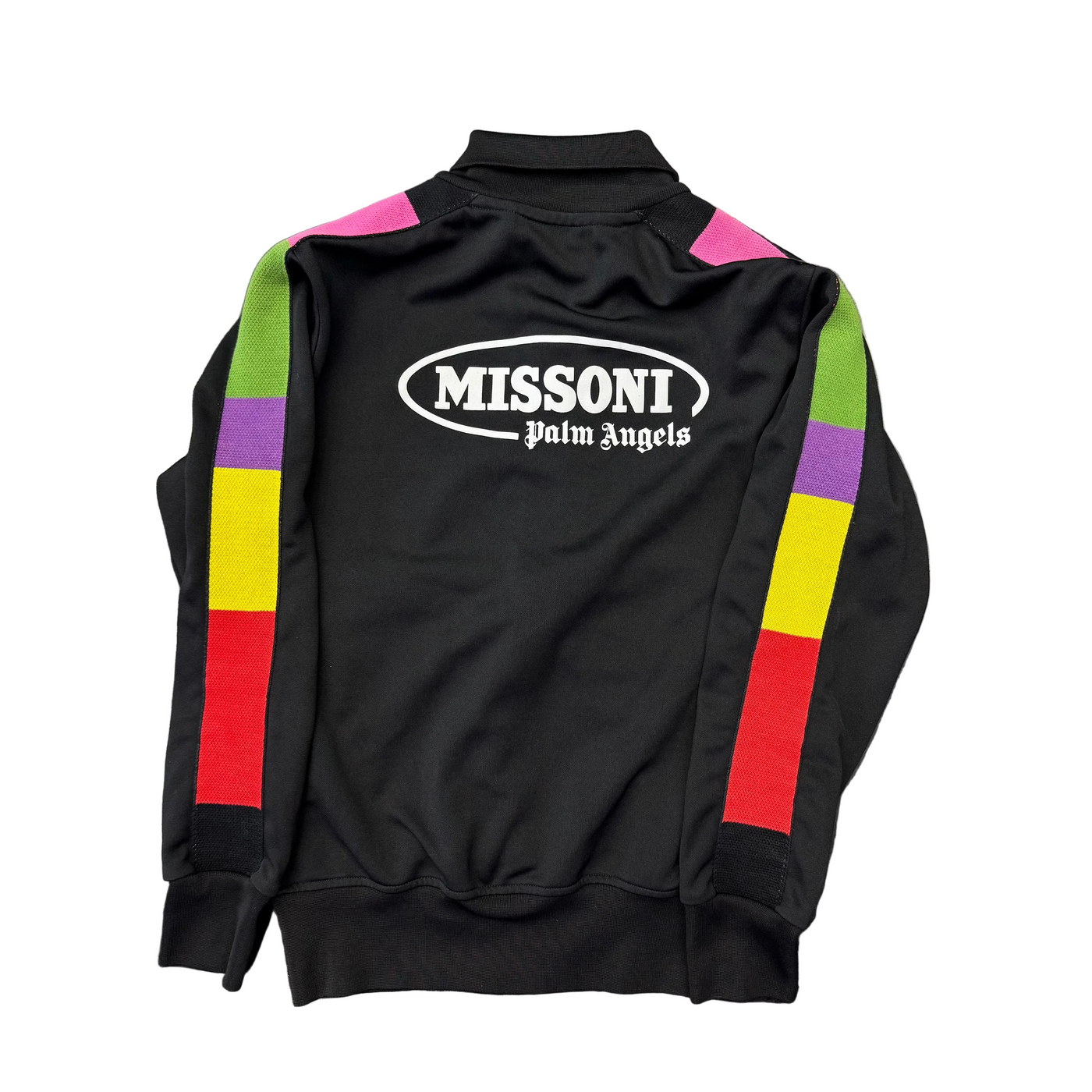 Palm Angels x Missoni Track Jacket Black White