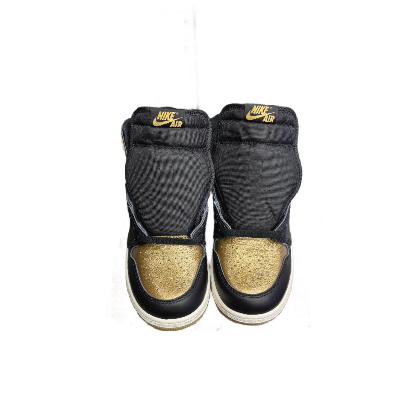 Nike Air Jordan 1 Retro High OG GS Black Metallic Gold
