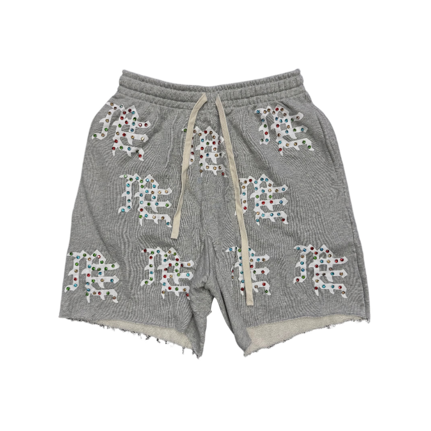 Mixed Emotion ME Logo Shorts Grey