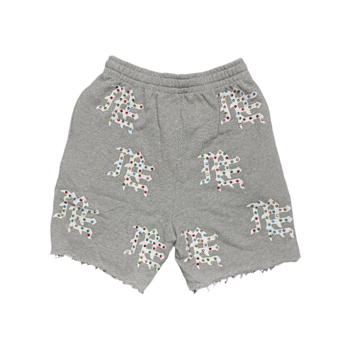 Mixed Emotion ME Logo Shorts Grey