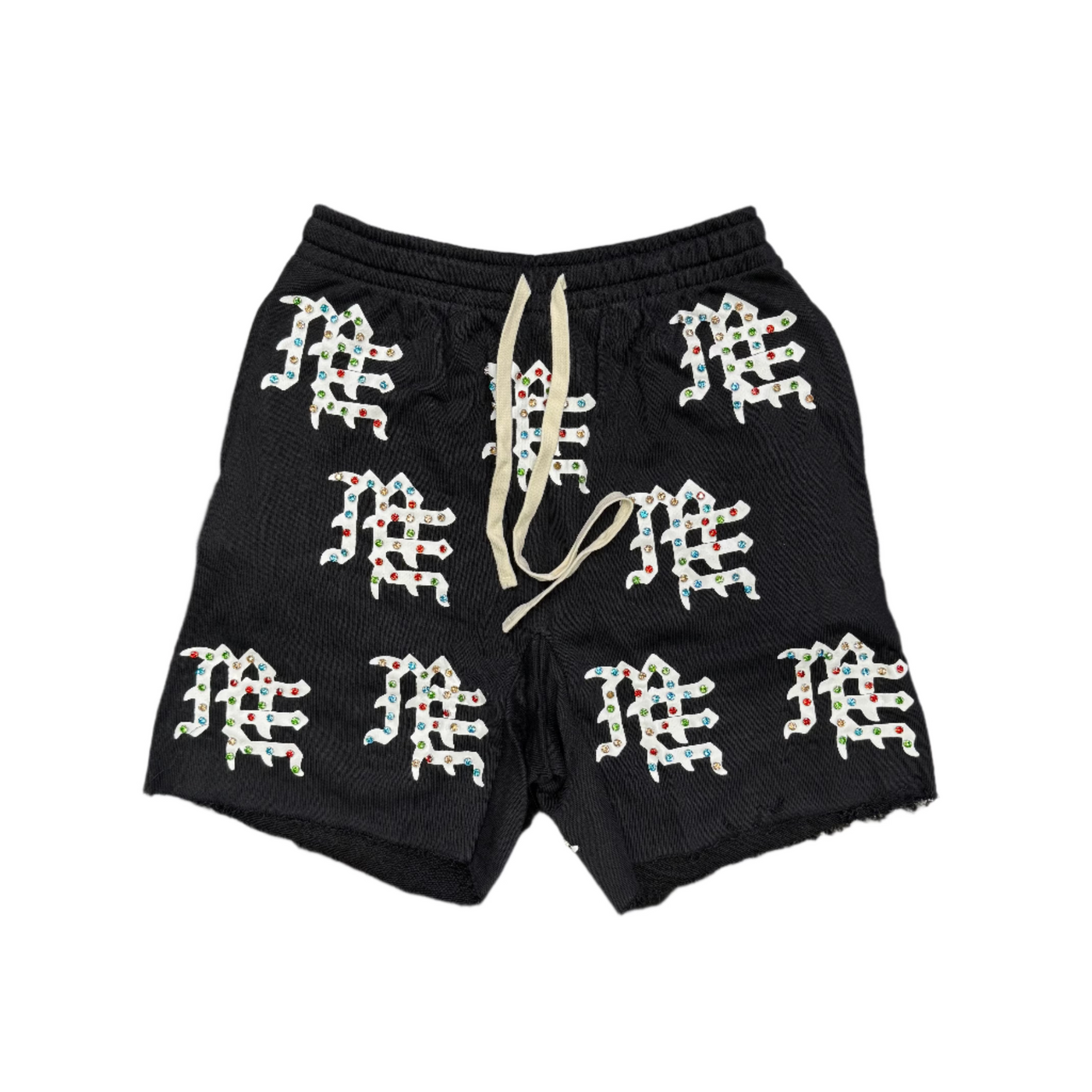 Mixed Emotion ME Logo Shorts Black in