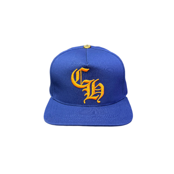 Chrome Hearts CH Baseball Cap Blue Orange