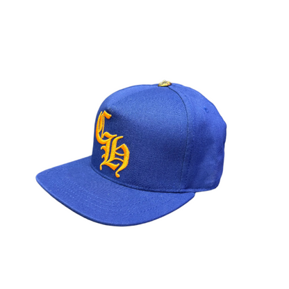 Chrome Hearts CH Baseball Cap Blue Orange