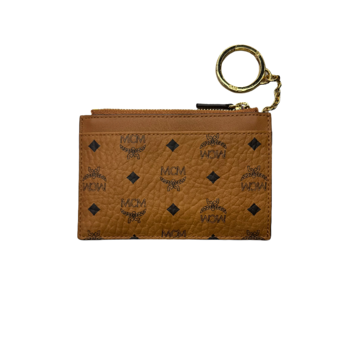 MCM Sam-By-Pen Rabbit Visetos Wallet Case