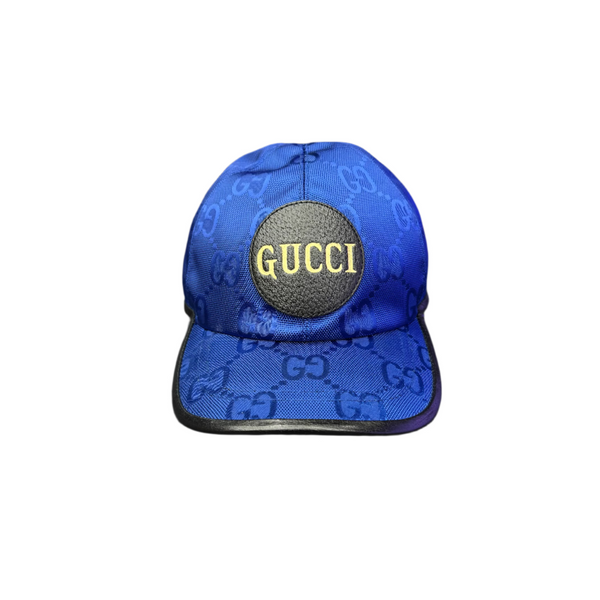 Gucci Off The Grid GG Logo Baseball Cap Blue Black