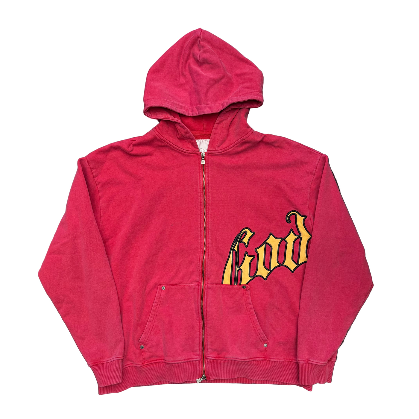 Godspeed OG Logo V2 Hoodie Red Yellow