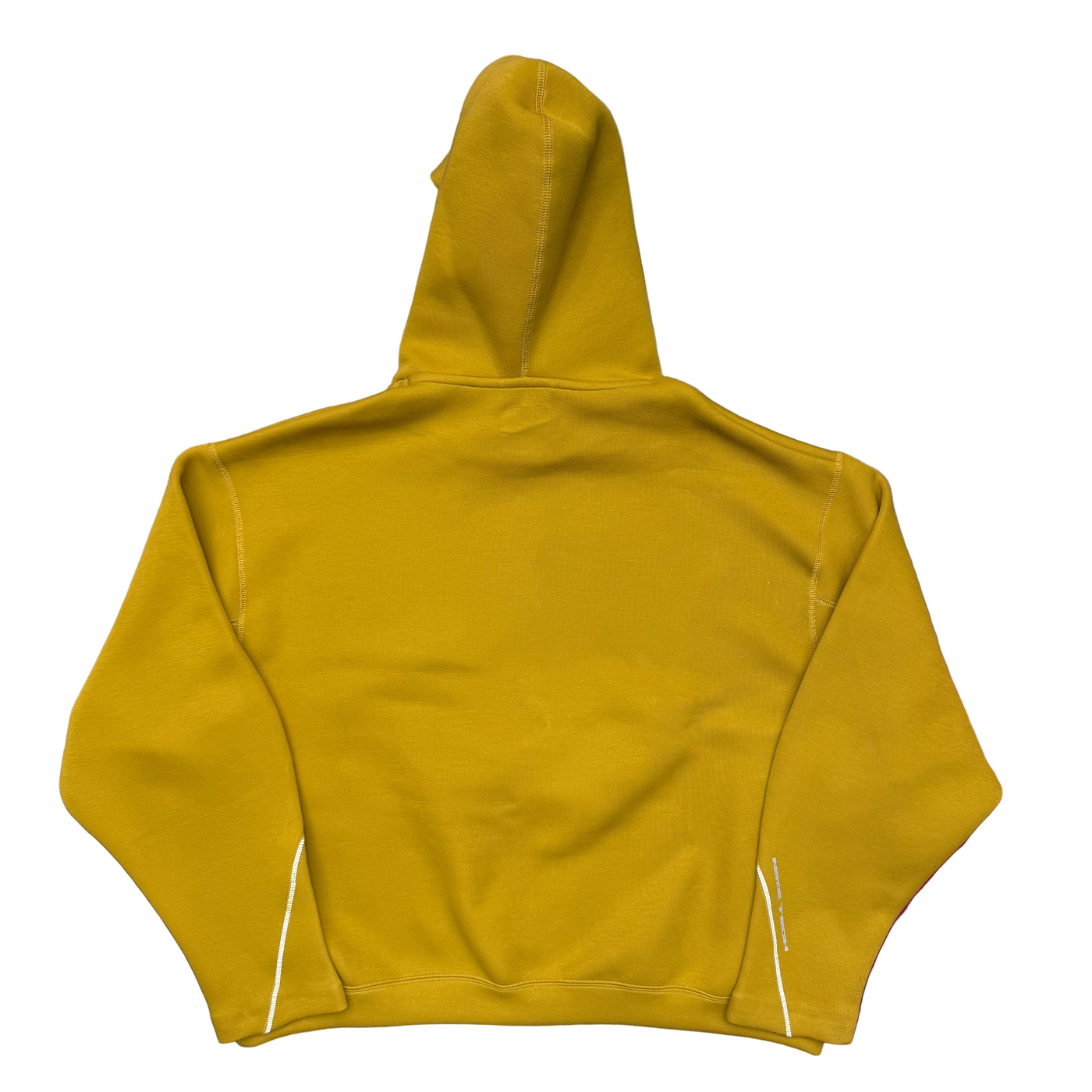 Nike Tech Fleece Mid Swoosh Hoodie Yellow