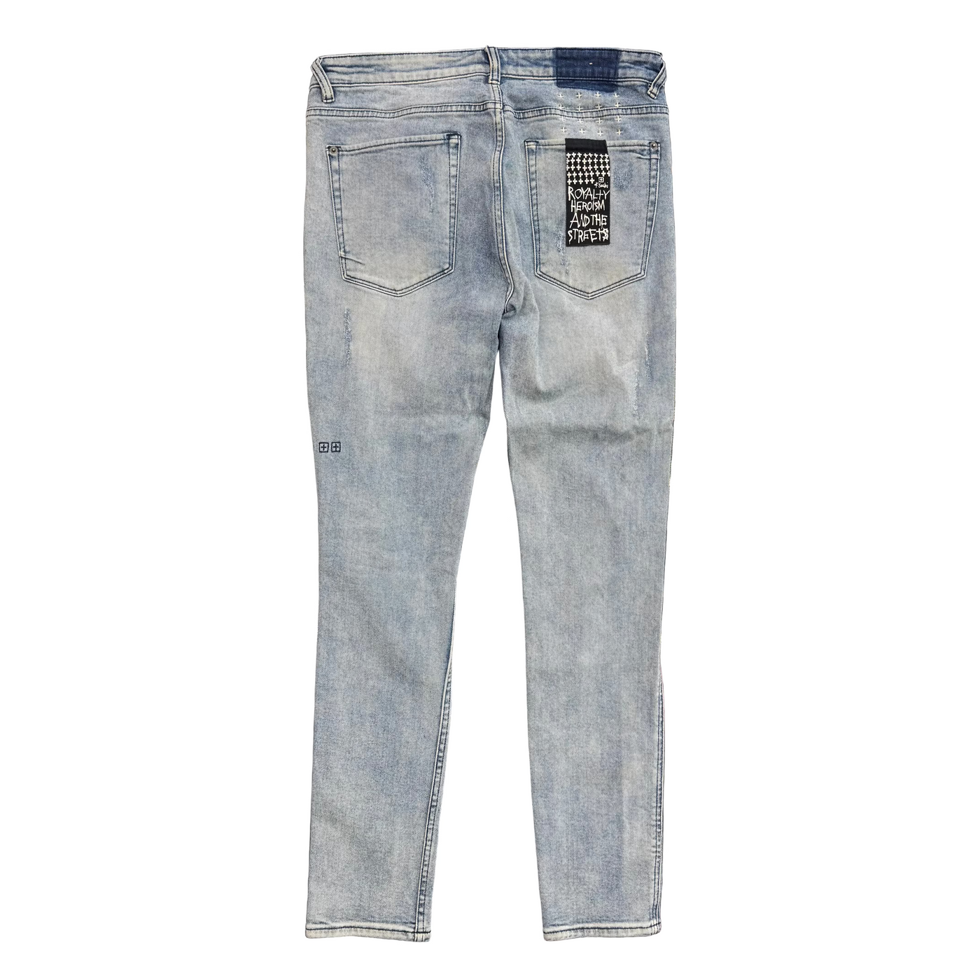 Ksubi Van Winkle Trashed Dreams Jeans Denim Blue