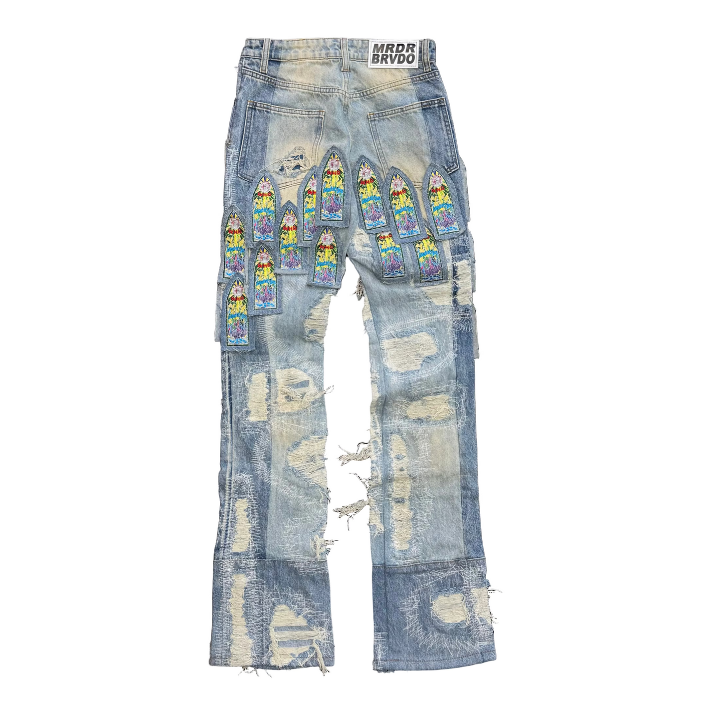 WDW Coliseum Fusion Distressed Jeans Sky