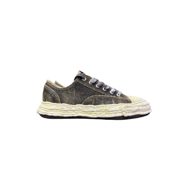 MMY Peterson 23 OG Sole Washed Denim Low Sneakers Black
