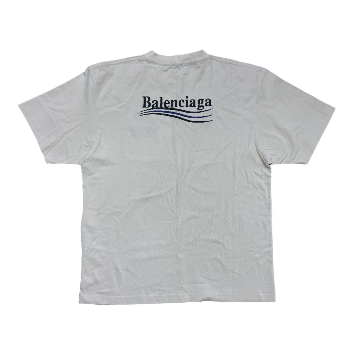 Balenciaga Political Campaign T-Shirt White