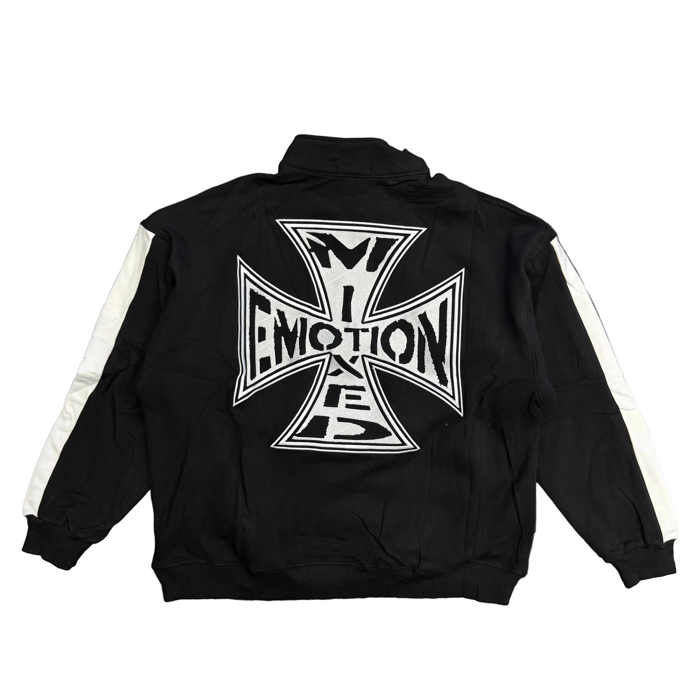 Mixed Emotions Quarter Zip Jacket Black