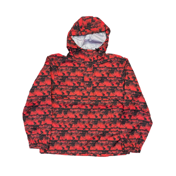 Supreme World Famous Taped Seam Pullover Hoodie Red