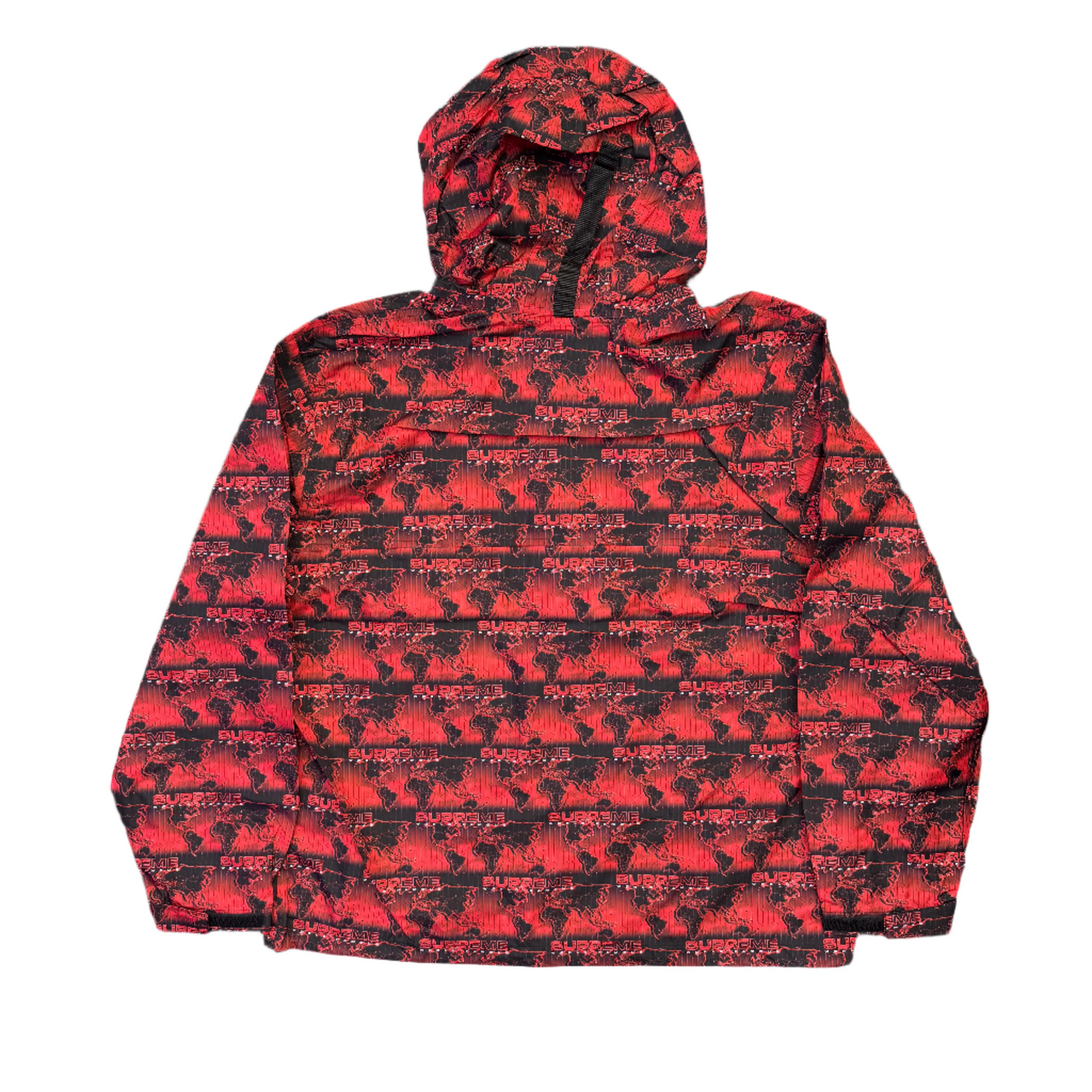 Supreme World Famous Taped Seam Pullover Hoodie Red