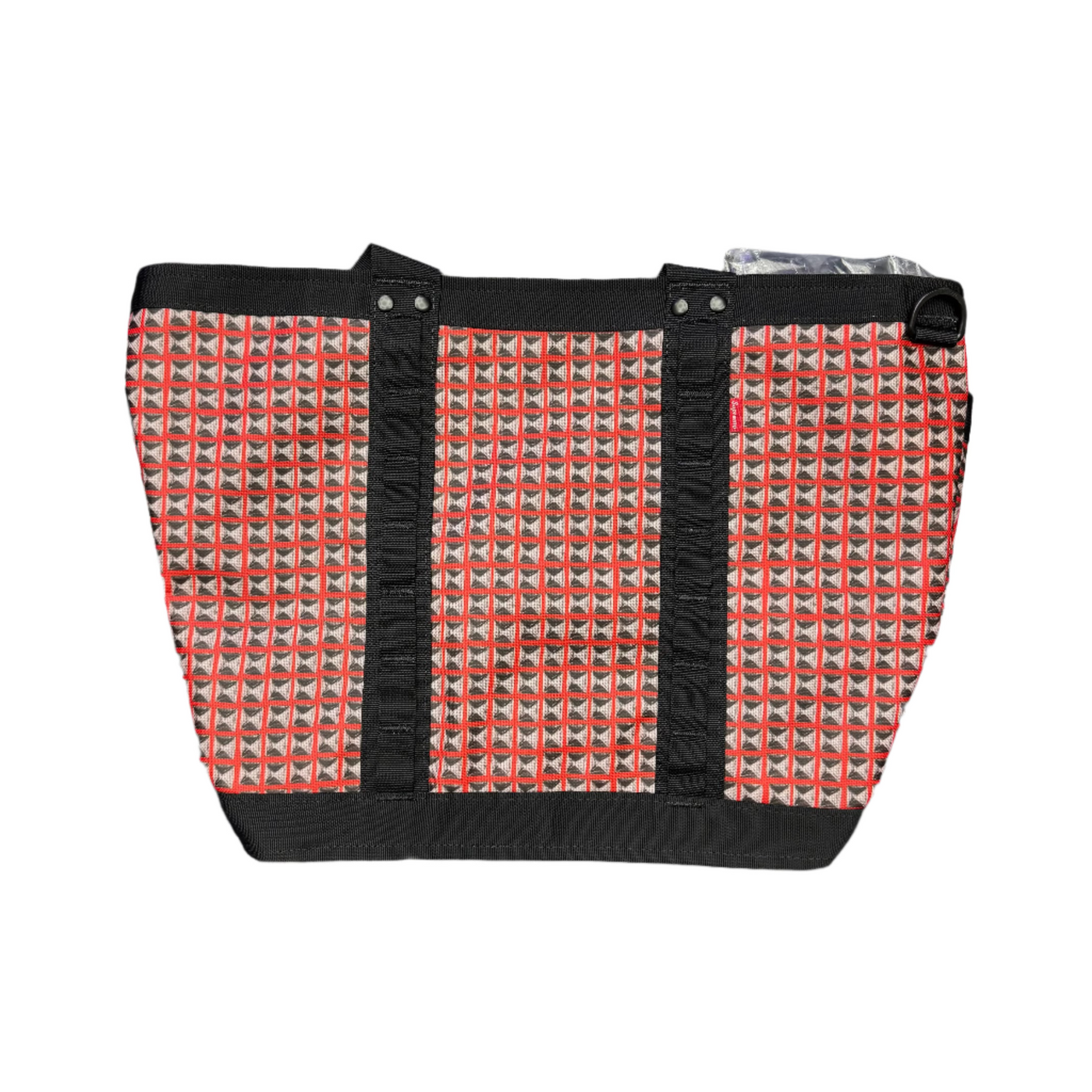 Supreme x TNF Studded Explore Utility Tote Red