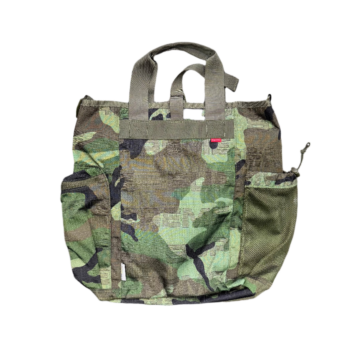 Supreme Utility Tote Woodland Camo