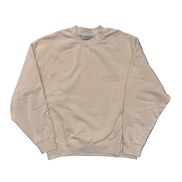 Essentials Fear Of God Crewneck Sweatshirt Sand