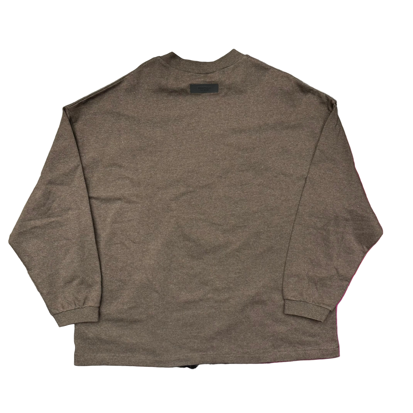 Essentials Fear Of God Heavy L/S Tee Heather Wood