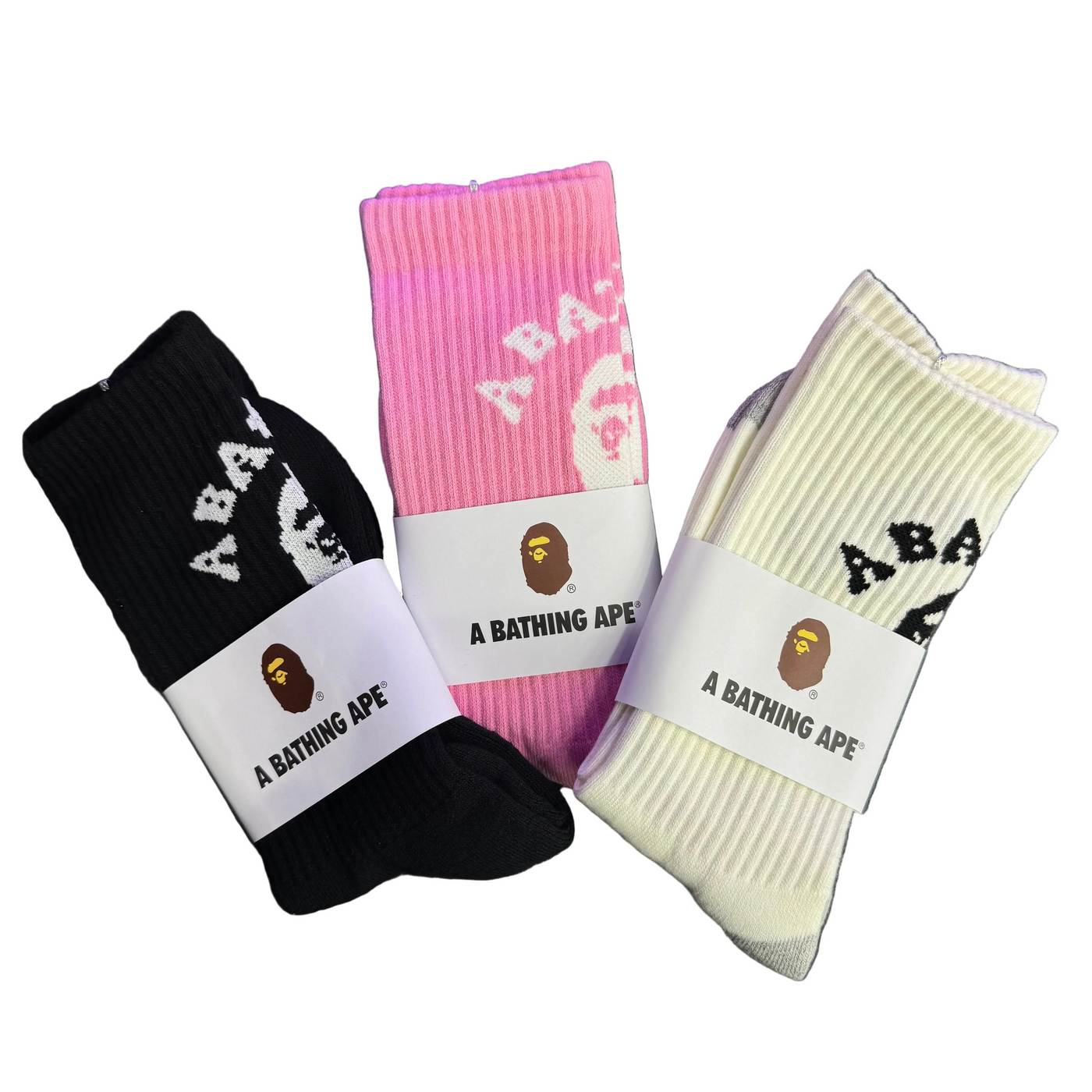 BAPE College Socks