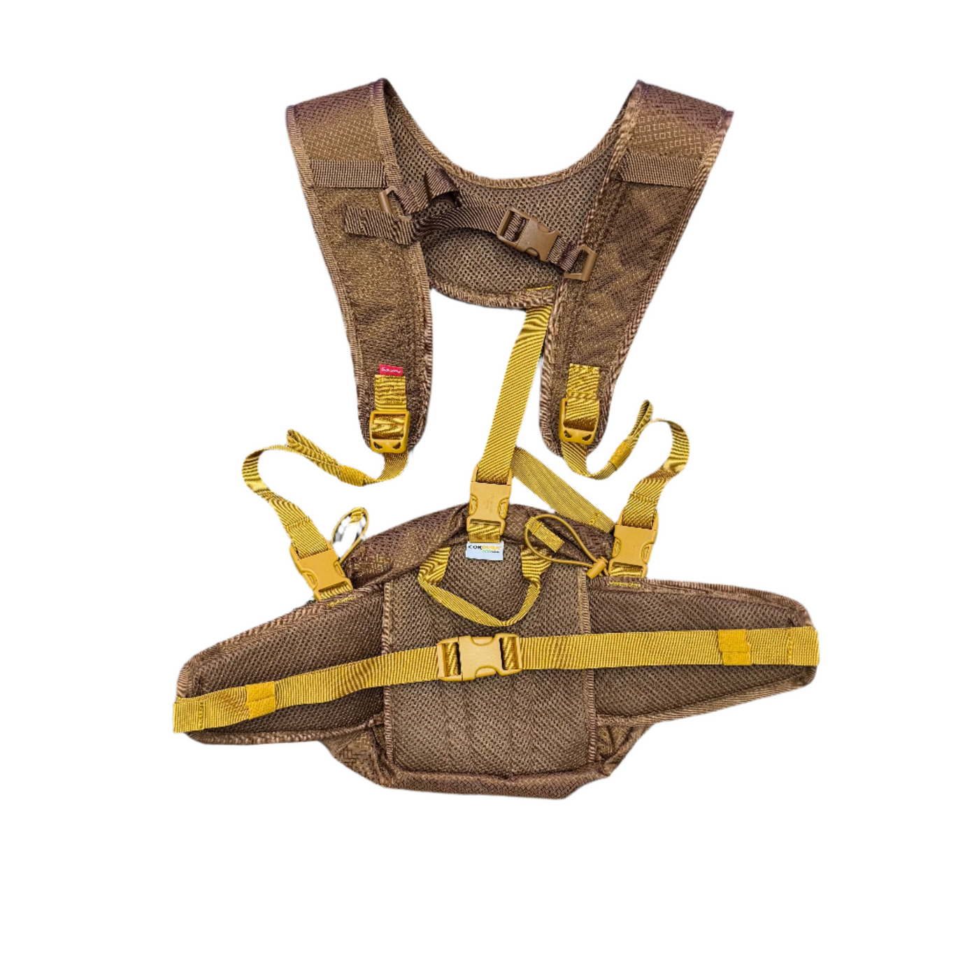 Supreme Harness Waist Bag Brown