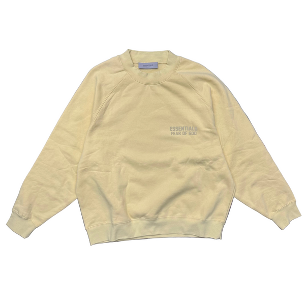 Essentials Fear Of God Crewneck Sweatshirt Light Tuscan