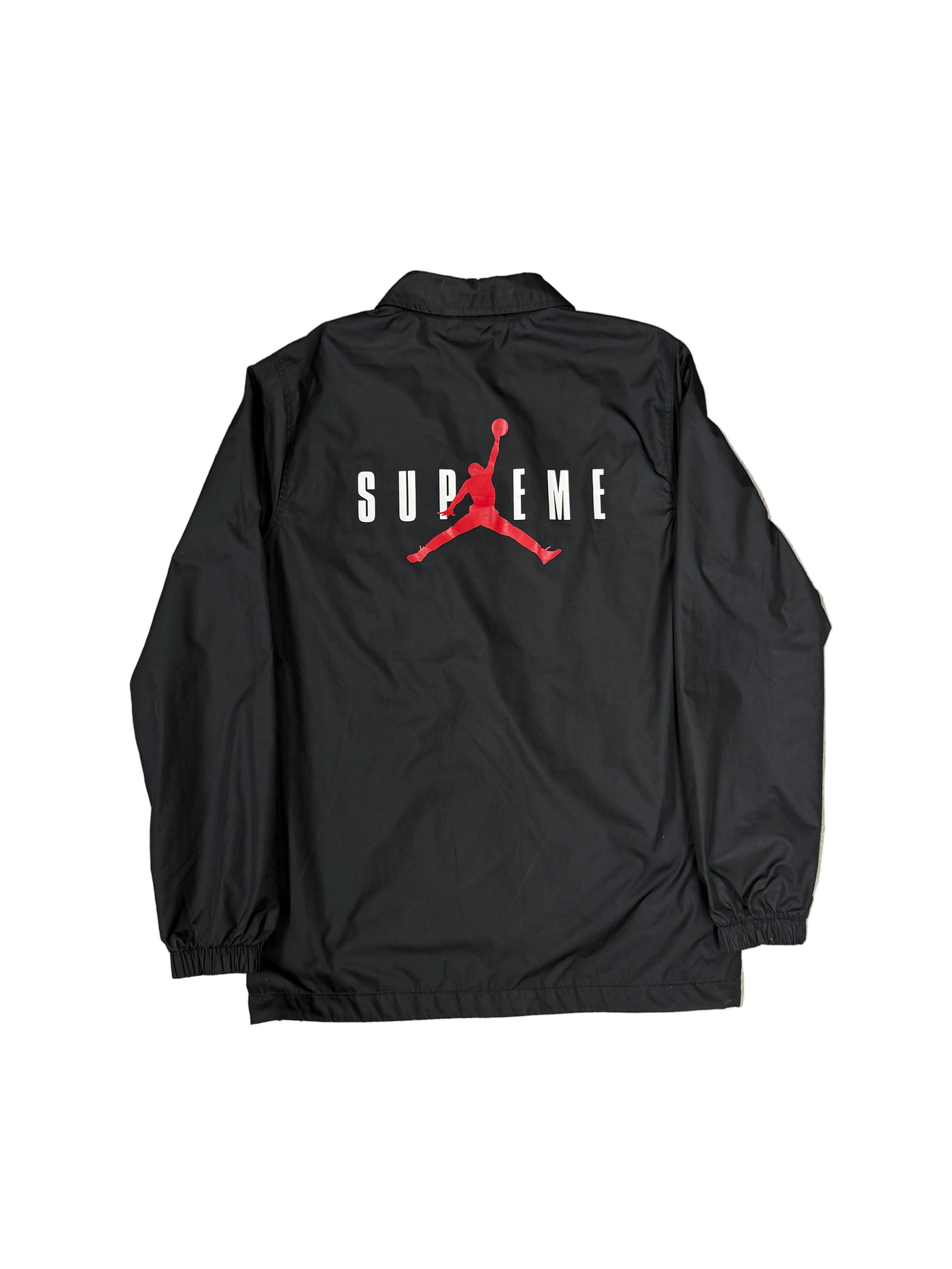 Supreme Jordan Coaches Jacket Black