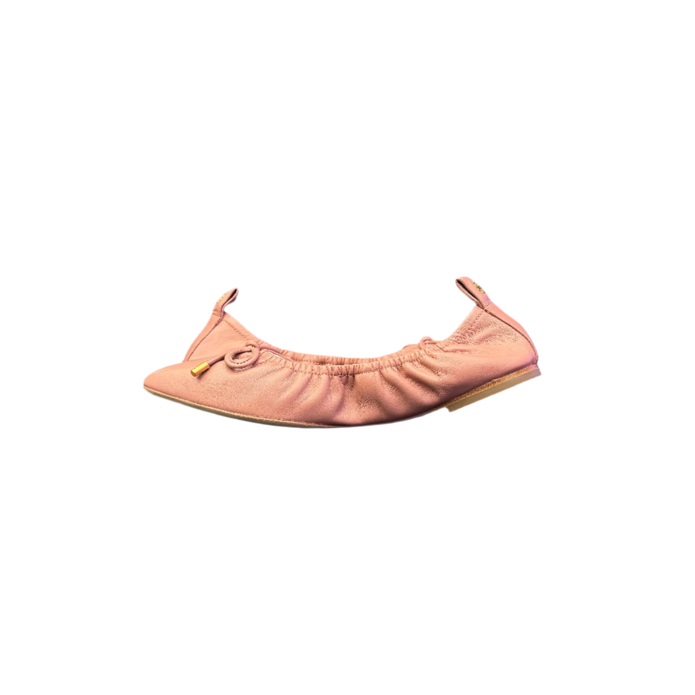 Tory Burch Leather Ballet Flats Pink