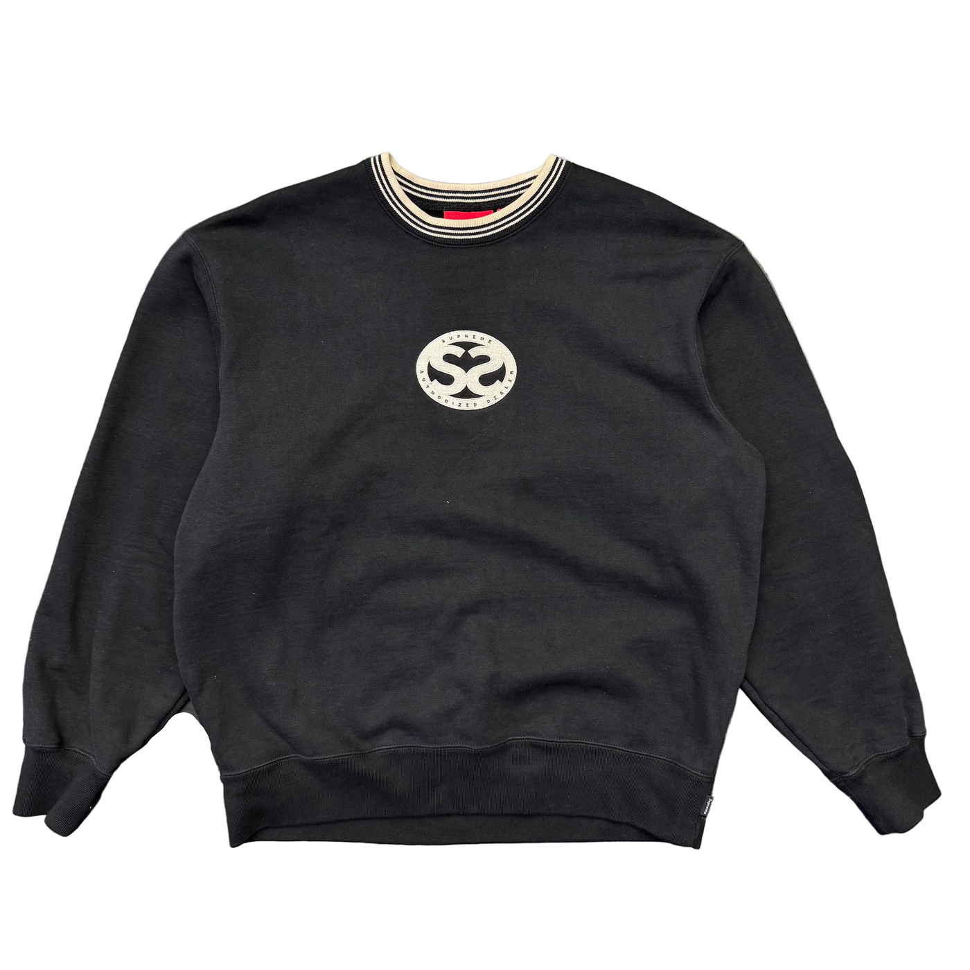 Supreme Double S Crewneck Black