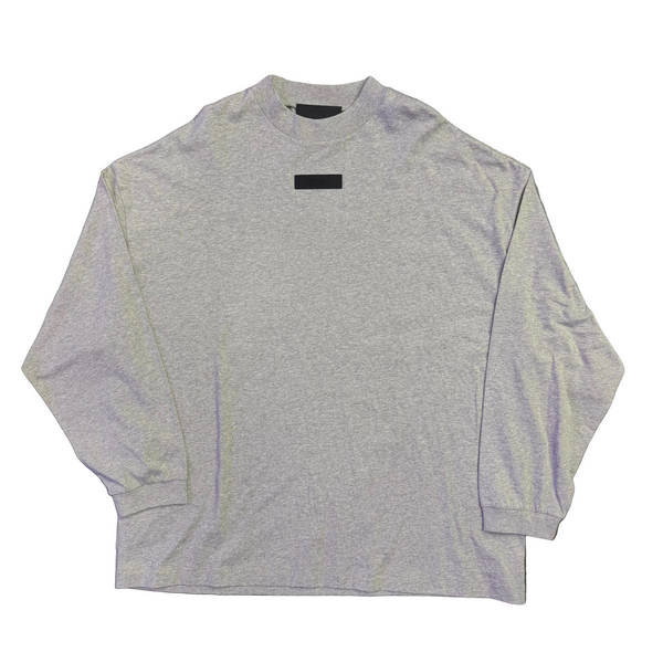 Essentials Fear Of God L/S Tee Dark Heather