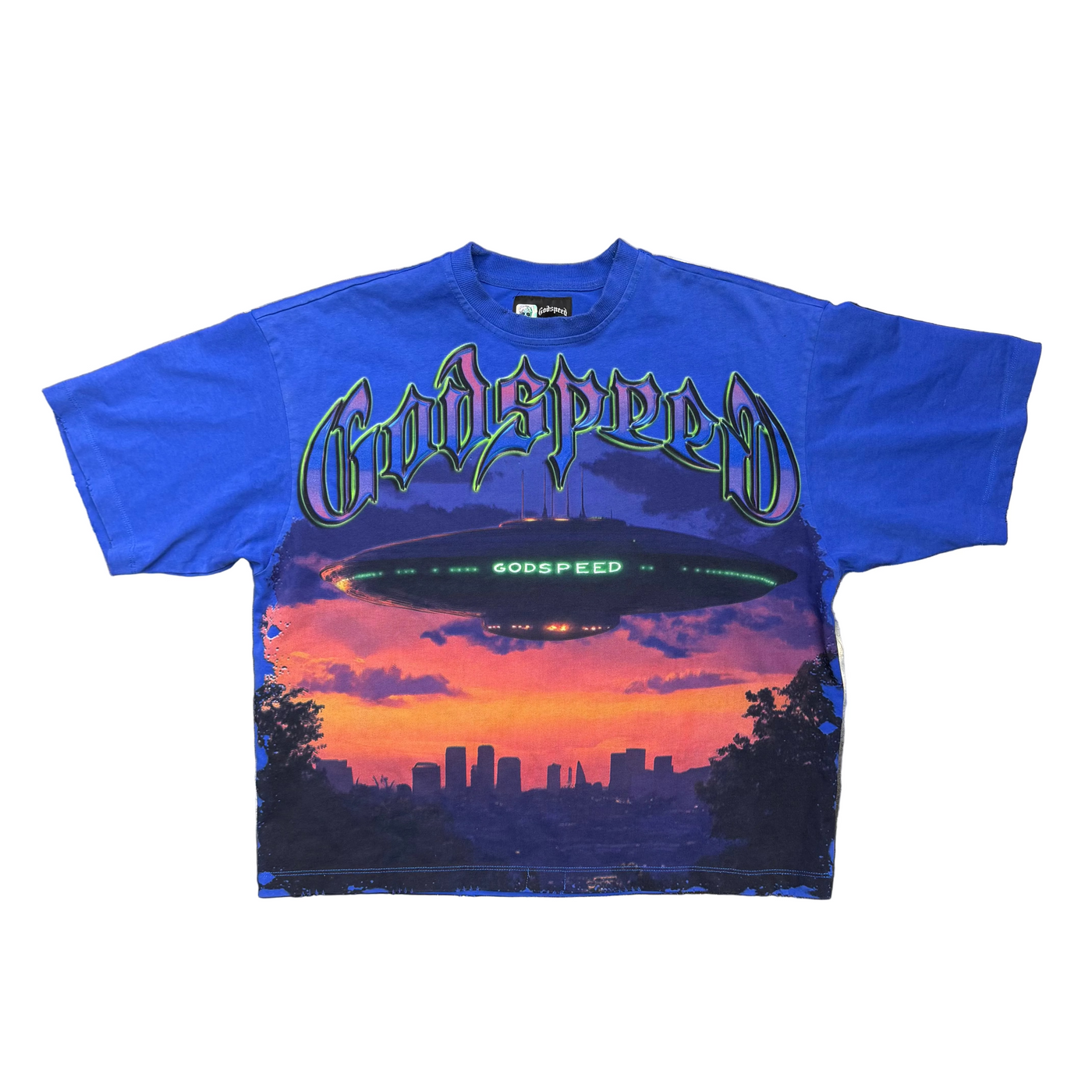 Godspeed U.A.P Tee Royal Blue