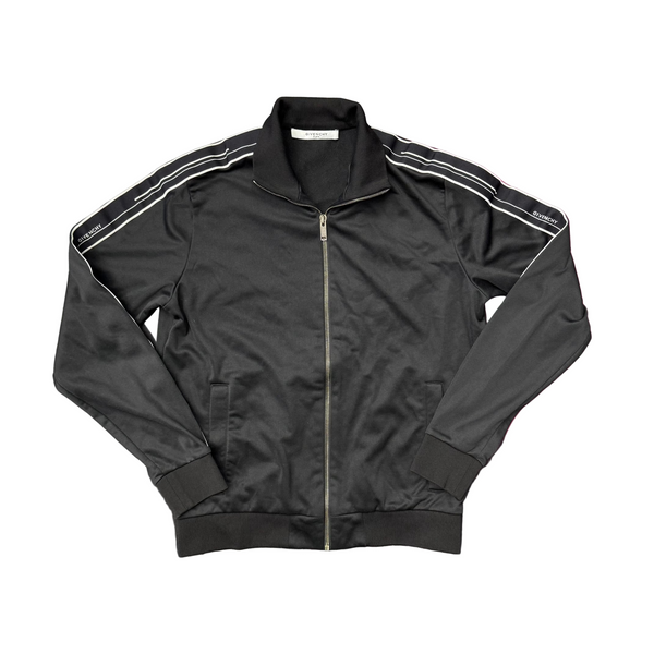 Givenchy Logo Jersey Track Jacket Black