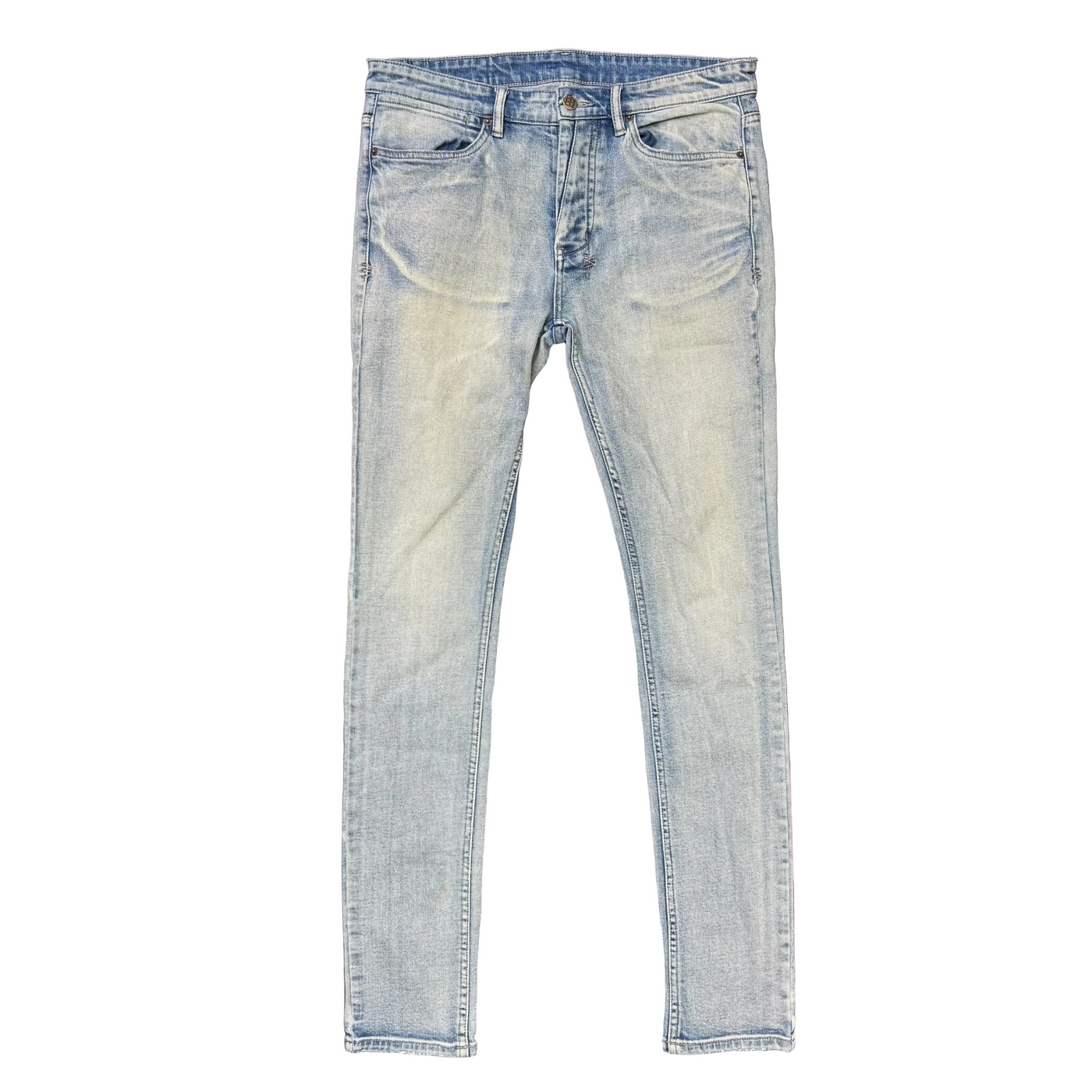 Ksubi Van Winkle Punk Denim Jeans Blue