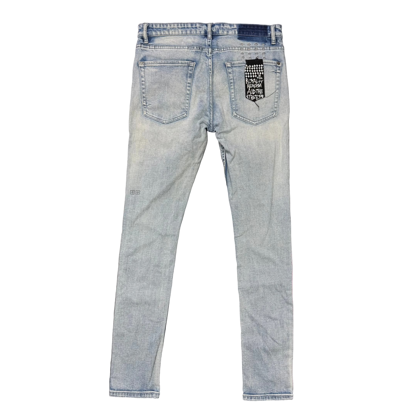 Ksubi Van Winkle Punk Denim Jeans Blue