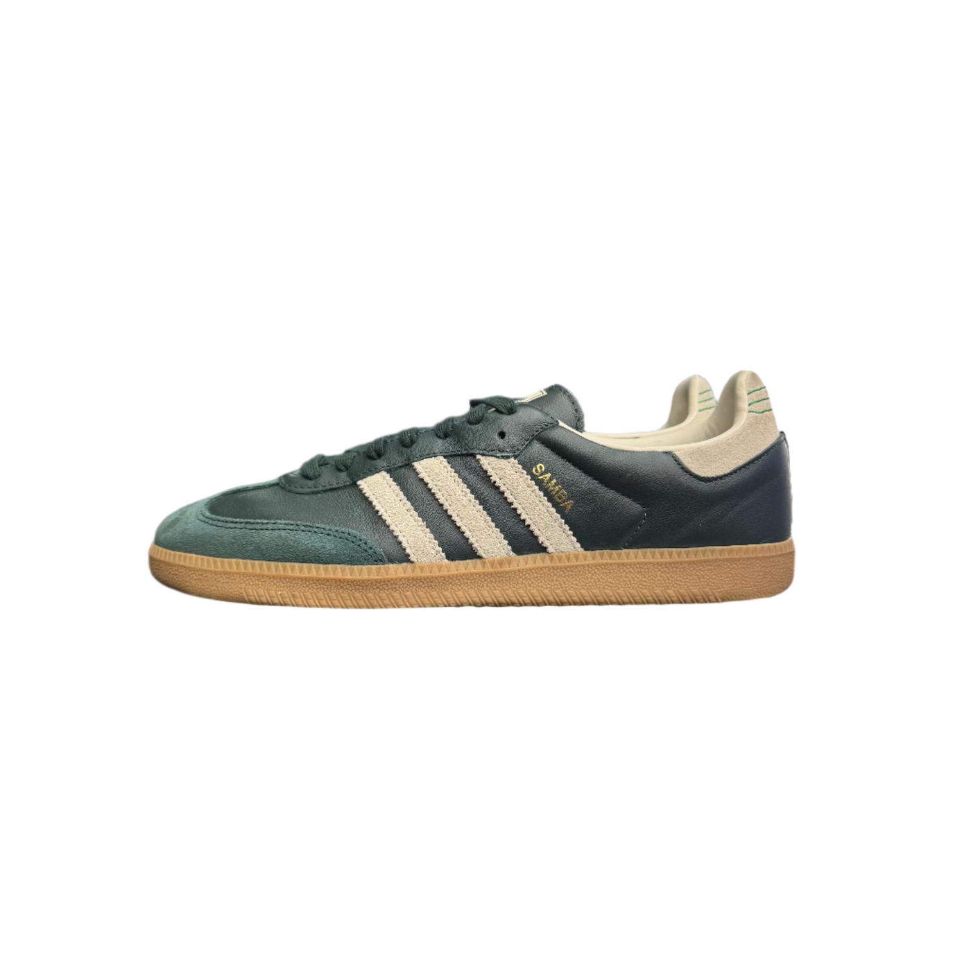 Adidas Samba OG White Gold Metallic